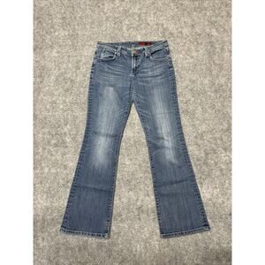 Vintage Vigoss Women's Bootcut Jeans Size 9/10 Blue Medium Wash Denim